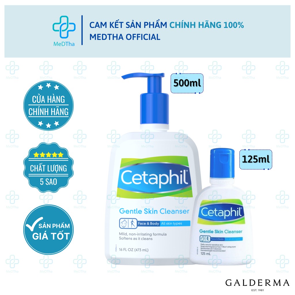 Sữa Rửa Mặt Cetaphil Gentle Skin Cleanser - Tốt cho mọi loại da